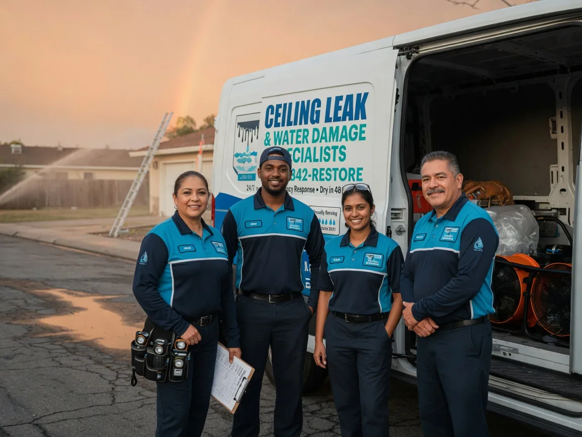 Ceiling Leak Cleanup company in Brutus, MI